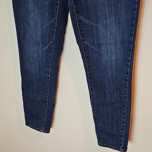 American Eagle Outfitters Size 8 Dark Blue Ankle Jeggings - Picture 3 of 9